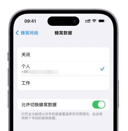 尼木苹果维修服务分享如何在iPhone上使用双卡 